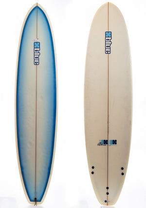 Used 7'6 Blue Midlength Surfboard - Rider Shack