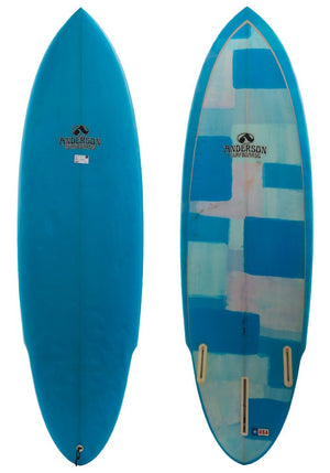 Used Anderson 5'11 Shortboard Surfboard - Rider Shack