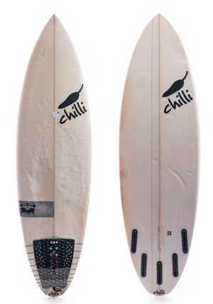 Used CHILLI RARE BIRD 6'0 FUT/5 SURFBOARD - Rider Shack