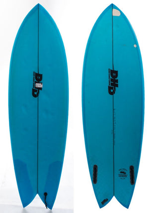 Used DHD 5'5 Twin Fish Surfboard - Rider Shack