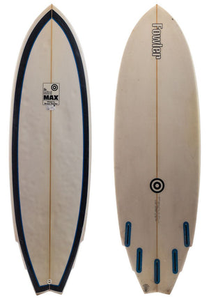 Used Fowler 5'10 Mini Max Surfboard - Rider Shack