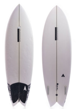 Used HS 5'9 Hypto Krypto Twin Fish Surfboard - Rider Shack