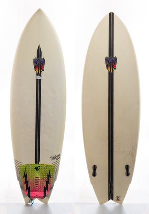 Used Lost 6'1 MR Cali Twin Surfboard - Rider Shack