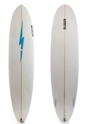 Used Rockin' Fig "Bolt" 8'0 Funboard Surfboard Futures Tri - Rider Shack