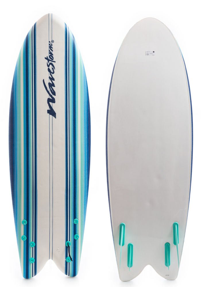 Used Wavestorm 5'8 fish Soft Top Surfboard | Rider Shack