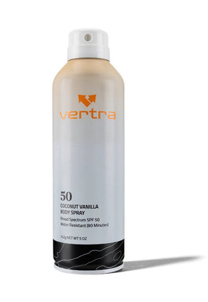 Vertra Coconut Vanilla SPF 50 Spray Sunscreen - Rider Shack